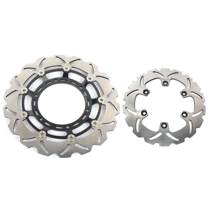 TARAZON 2 Bremsscheiben vorne hinten für Yamaha XT660X XT 660 X 2004-2021 Supermoto von TARAZON