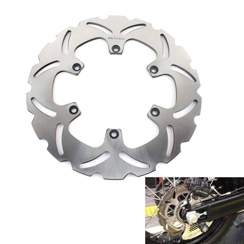 TARAZON 240mm Bremsscheibe Hinten für BMW F 650 F650CS Scarver F650GS DAKAR F650ST Strada G 650 GS Sertao von TARAZON