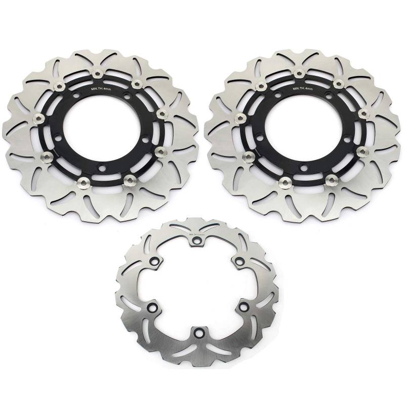 TARAZON 3 Bremsscheiben Vorne Hinten für Suzuki GSX1300R HAYABUSA 08-19 B-KING GSX1300 08-11 von TARAZON