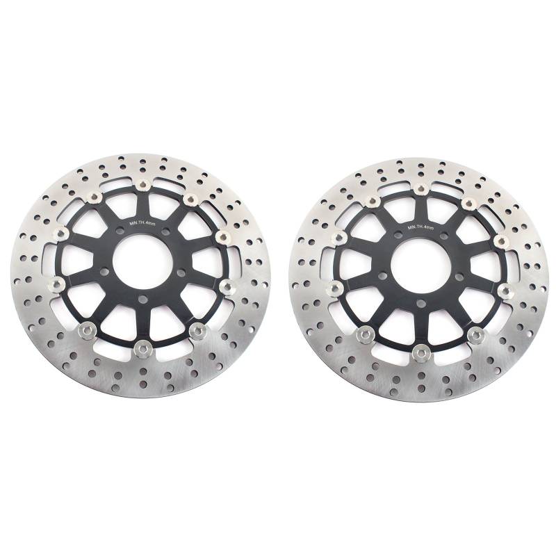 TARAZON 320mm Bremsscheiben vorne für Suzuki GSXR 600 750 1000 GSXR HAYABUSA 1300 GSX 1400 TL 1000 R S von TARAZON