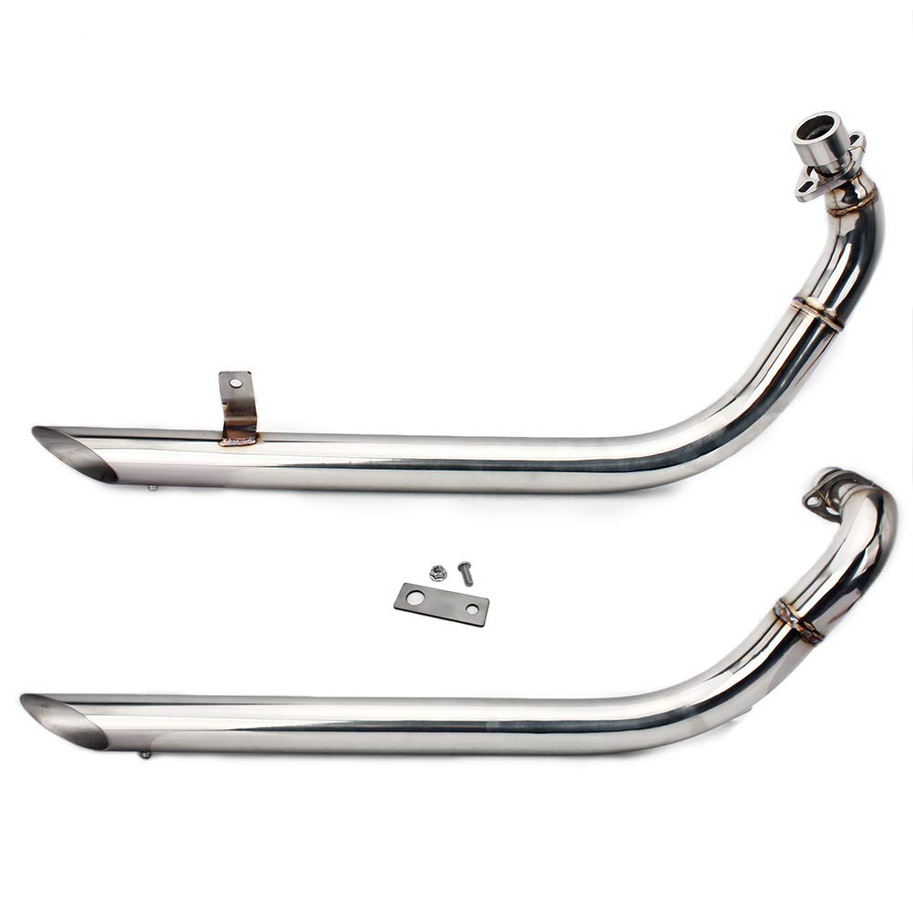 TARAZON Auspuffanlagen Rohren Schalldämpfer für Yamaha Virago XV535 XV400 1987-2004 TARAZON Auspuffanlagen Rohren Schalldämpfer für Yamaha Virago XV535 XV400 1987-2004 von TARAZON
