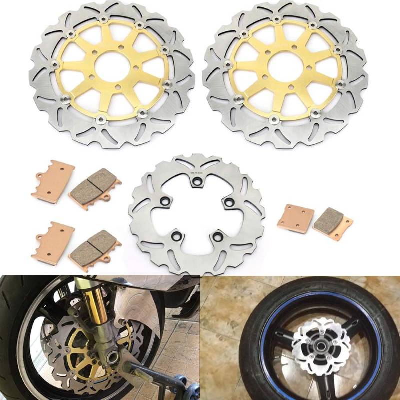 TARAZON GSXR 600 97-03 GSXR 750 00-03 Bremsscheiben Bremsbeläge Vorne hinten für Suzuki TL1000S 97-01 von TARAZON