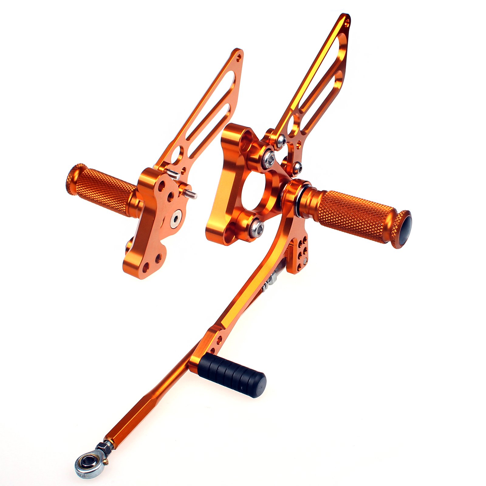 TARAZON Motorrad Rearsets einstellbare Fußrasten Fußstütze Fußrastenanlage für Ducati 749 999 2003 2004 2005 2006 TARAZON Motorrad Rearsets einstellbare Fußrasten Fußstütze Fußrastenanlage für Ducati 749 999 2003 2004 2005 2006 von TARAZON