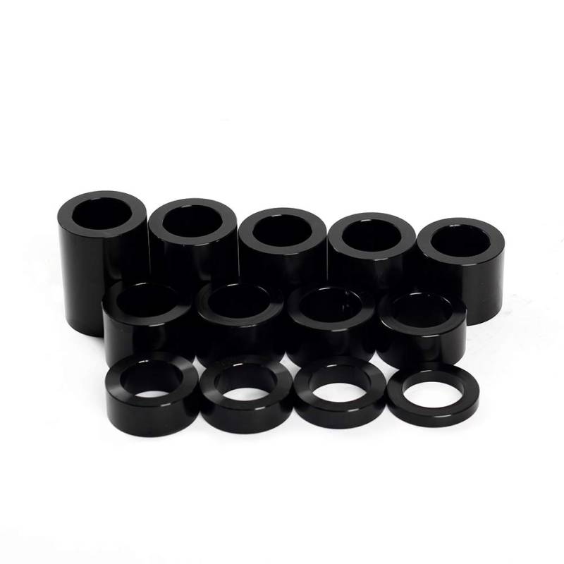 TARAZON 13 Stück ID 25mm OD 1 1/2" Rad Achse abstandshalter für Harley Softail Touring Sportster Dyna von TARAZON