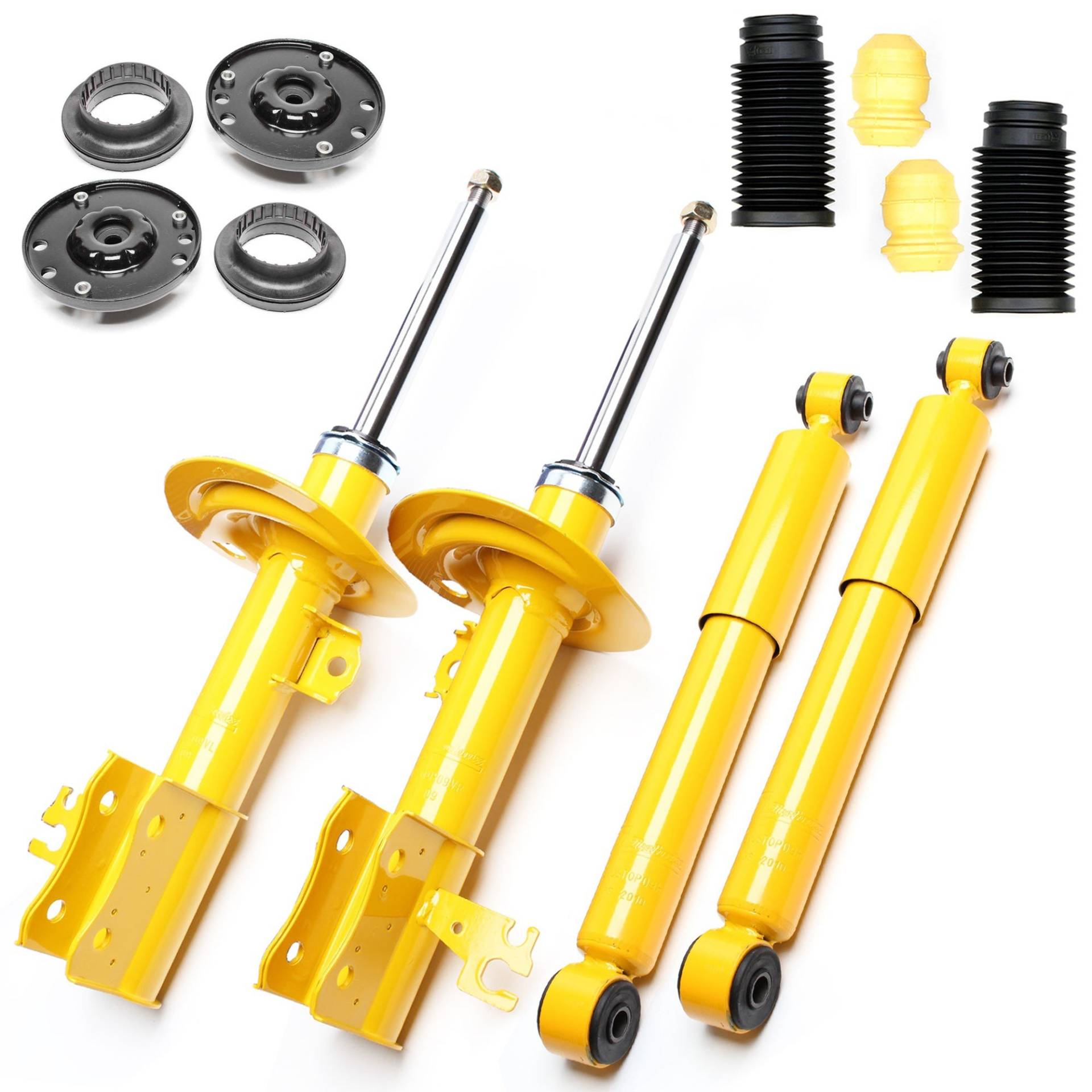 4X SPORT-STOßDÄMPFER GASDRUCK SPORTDÄMPFER VORNE HINTEN + DOMLAGER VA STAUBSCHUTZ - VECTRA C 4X SPORT-STOßDÄMPFER GASDRUCK SPORTDÄMPFER VORNE HINTEN + DOMLAGER VA STAUBSCHUTZ - VECTRA C von TA TECHNIX