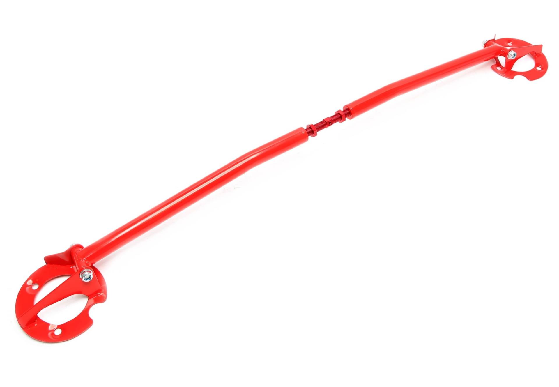 TA Technix Domstrebe verstellbar aus Stahl für die Vorderachse in der Farbe rot, eintragungsfrei, Art.-Nr. SDSBM391 von TA Technix