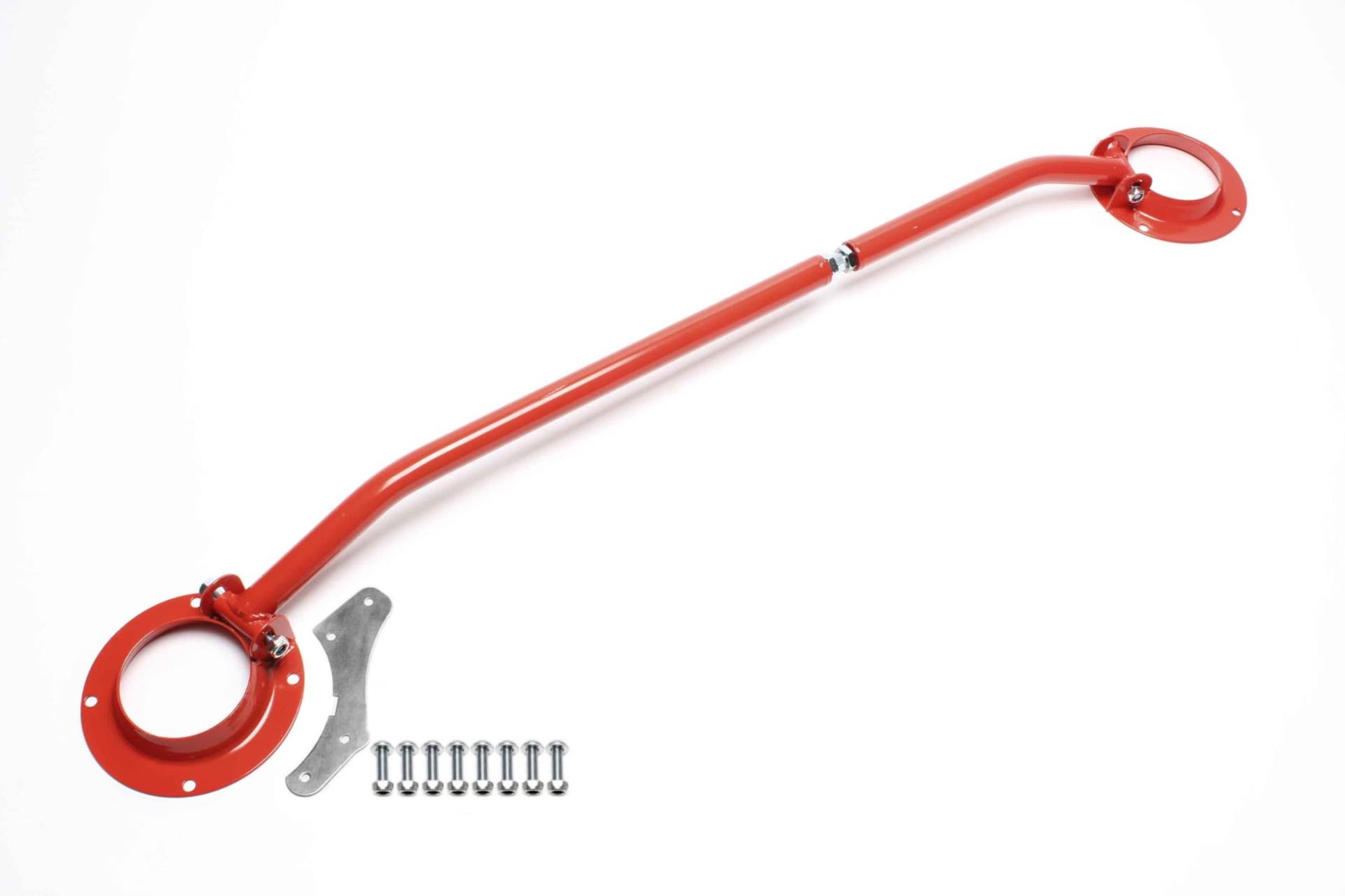 TA Technix Domstrebe verstellbar aus Stahl für die Vorderachse in der Farbe rot, eintragungsfrei, Art.-Nr. SDSVOG3 von TA Technix