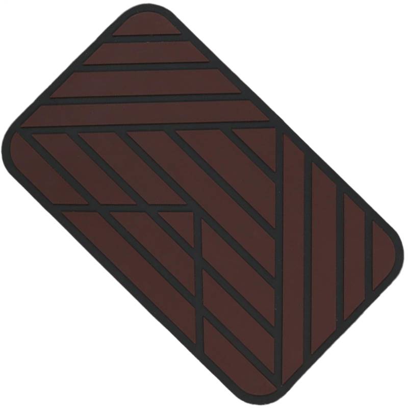 Auto-Fußmatten-Patch, PVC-Fußstützenplatte, Fersenpolster, rutschfester Teppich-Patch für Auto- oder LKW-Boden, einfache Installation mit Nähwerkzeug, Fußpedalschutz von TABSIRAH