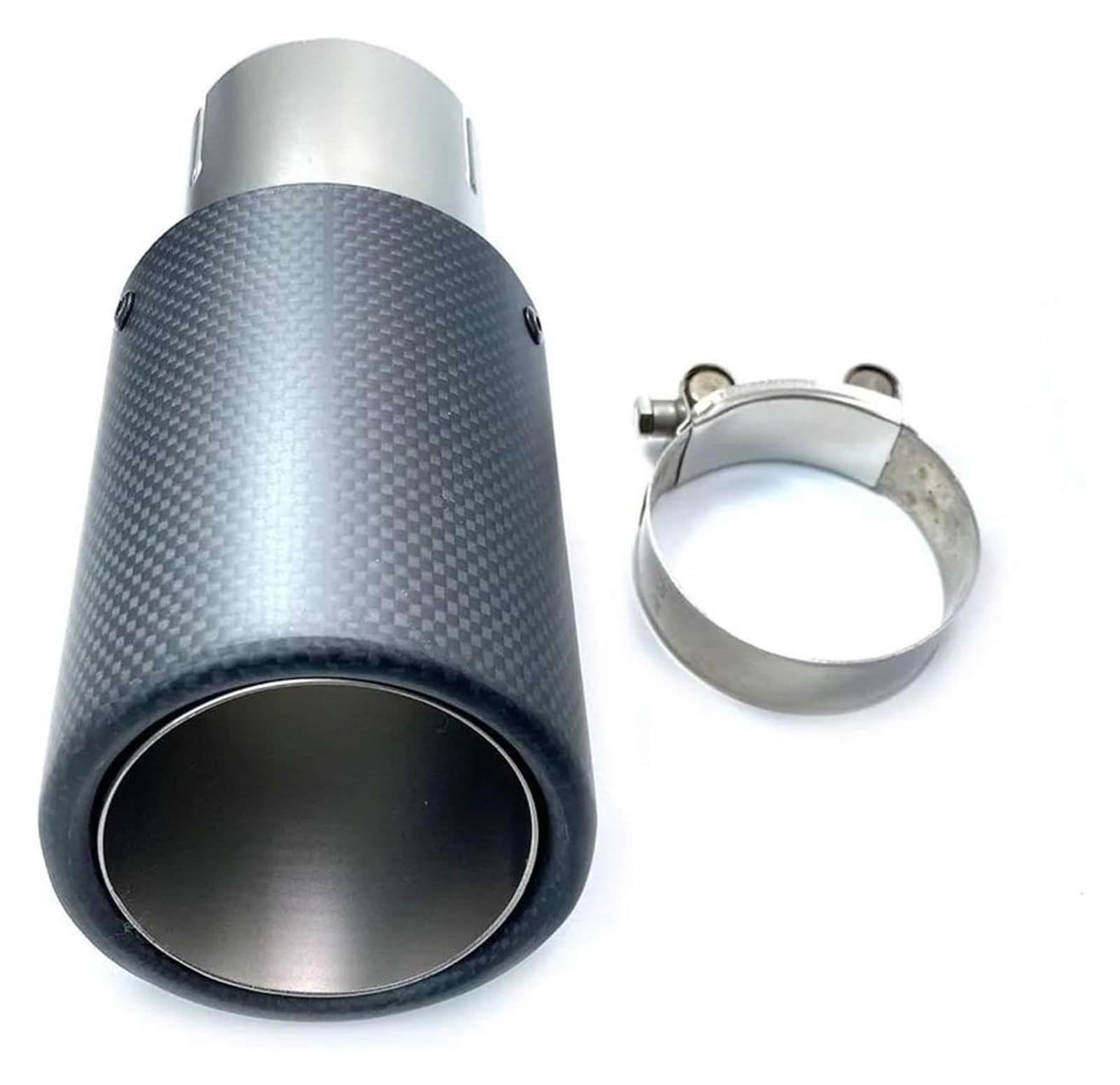 Auspuffspitzen 1PCS Auto Auspuff Endrohr Lockige Matt Carbon Faser Sandstrahlen Gerade Flansch Schalldämpfer Spitze Auspuffendrohr Auspuffspitzen 1PCS Auto Auspuff Endrohr Lockige Matt Carbon Faser Sandstrahlen Gerade Flansch Schalldämpfer Spitze Auspuffendrohr von TAFASVCVMK
