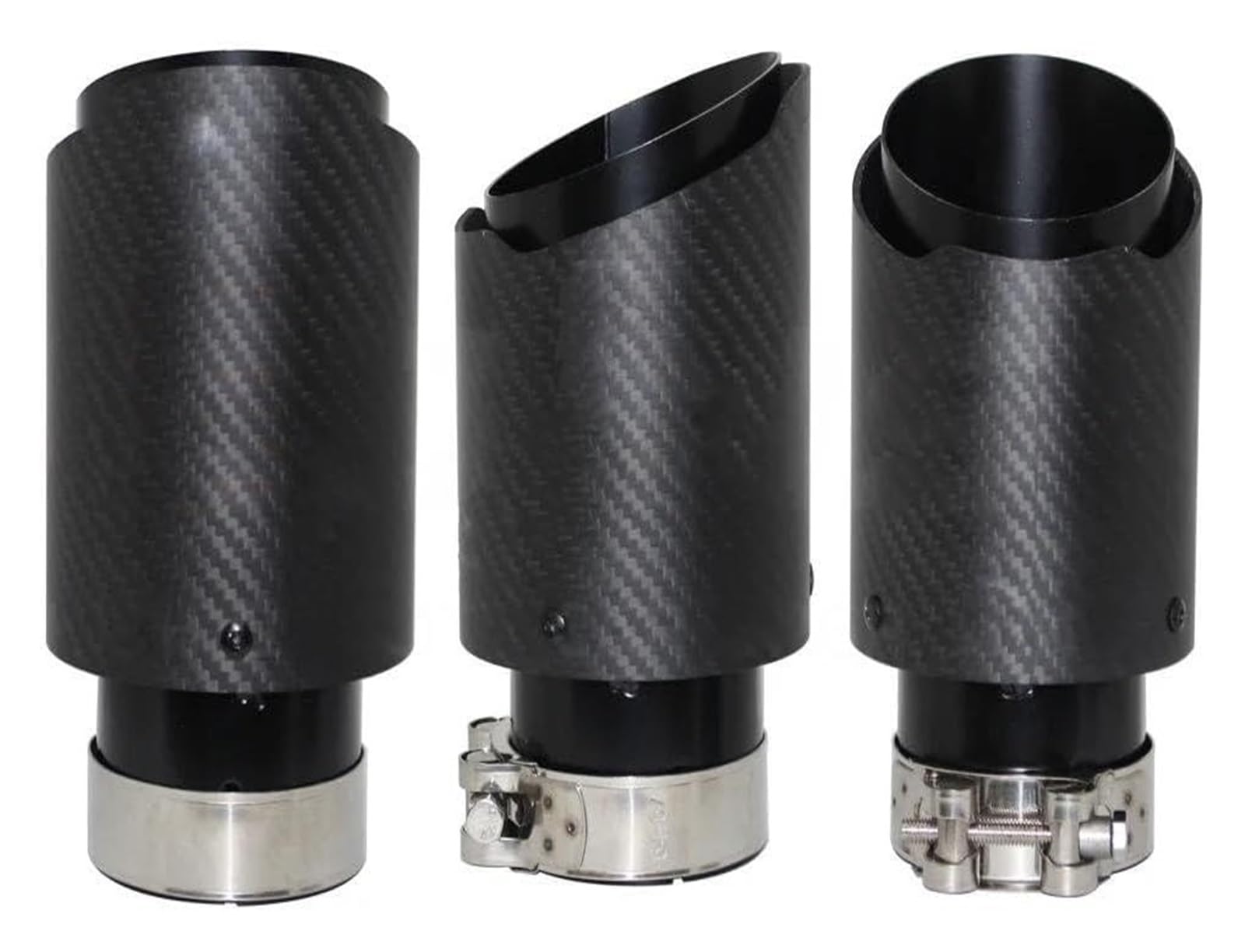 Auspuffspitzen Auto Matte Auspuffanlage Schalldämpfer Rohrspitze Gerade Universal Edelstahl Schalldämpfer Dekorationen Schwarzes Auspuffendrohr Auspuffspitzen Auto Matte Auspuffanlage Schalldämpfer Rohrspitze Gerade Universal Edelstahl Schalldämpfer Dekorationen Schwarzes Auspuffendrohr von TAFASVCVMK