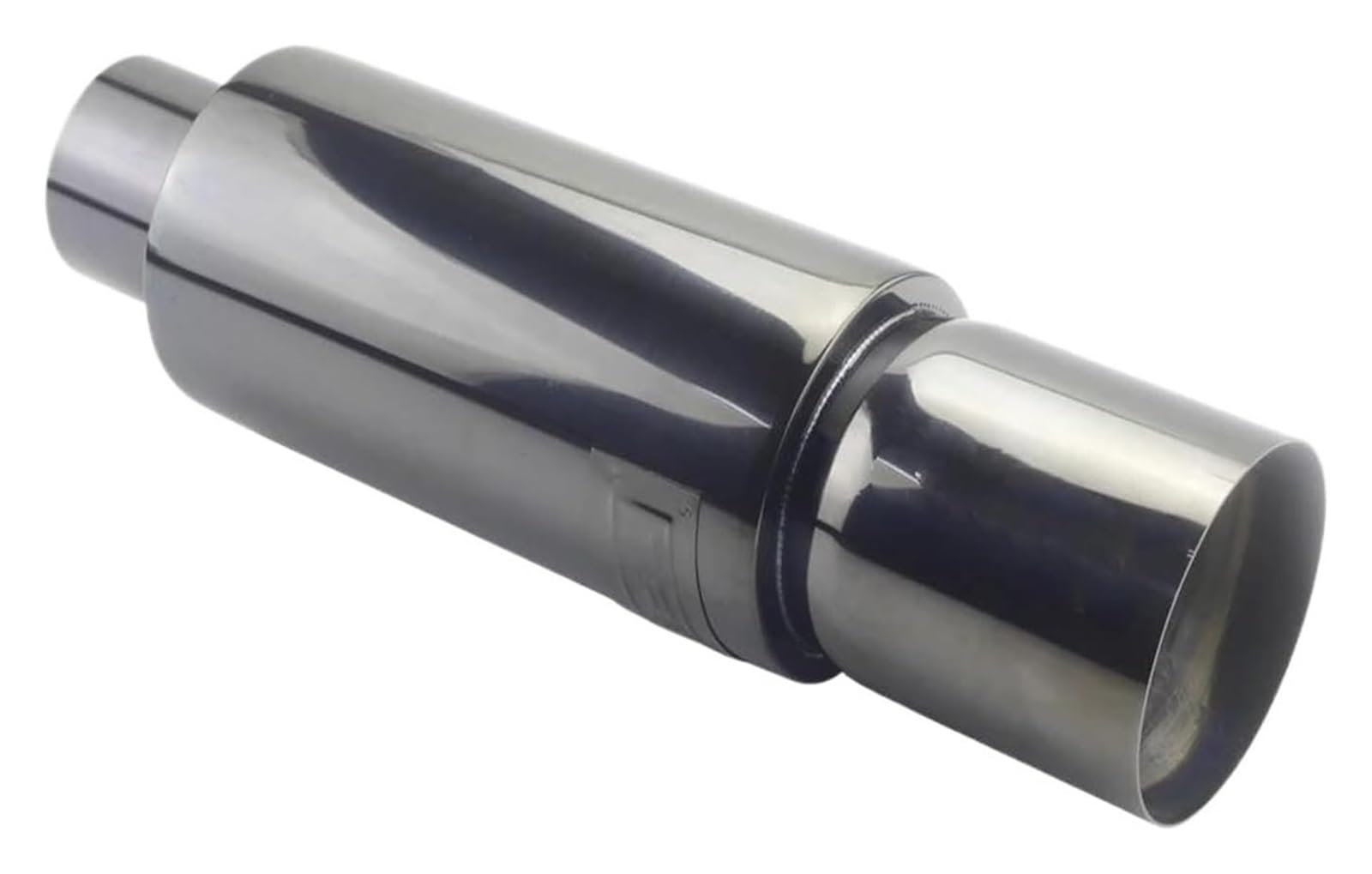Auspuffspitzen Auto Motorrad Universal Schalldämpfer Endrohr ID 51MM 57MM 63MM Auslass 90mm Styling Auspuffanlagen Schalldämpfer Spitze(TITANIUM 51MM) von TAFASVCVMK