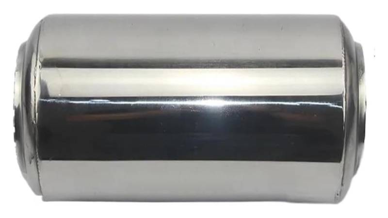 Auspuffspitzen Für Autoteile Mesh Kleines Loch Schalldämpfer Auspuffrohr 304 Edelstahl Auspuffendrohr Auspuffrohr Mittelschalldämpfer(76mm) von TAFASVCVMK