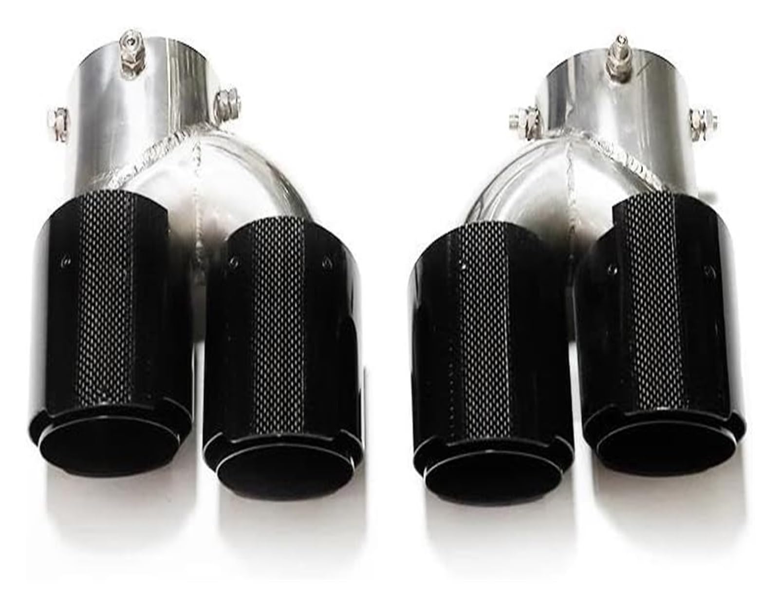 Auspuffspitzen Für B&MW G22 G23 G26 M440i 2021 2022 2023 Dual-Auspuffrohr Schalldämpferspitze Abgasanlage Düse Endrohr Auto Quad-Auspuffspitze(Carbon Fiber B) von TAFASVCVMK