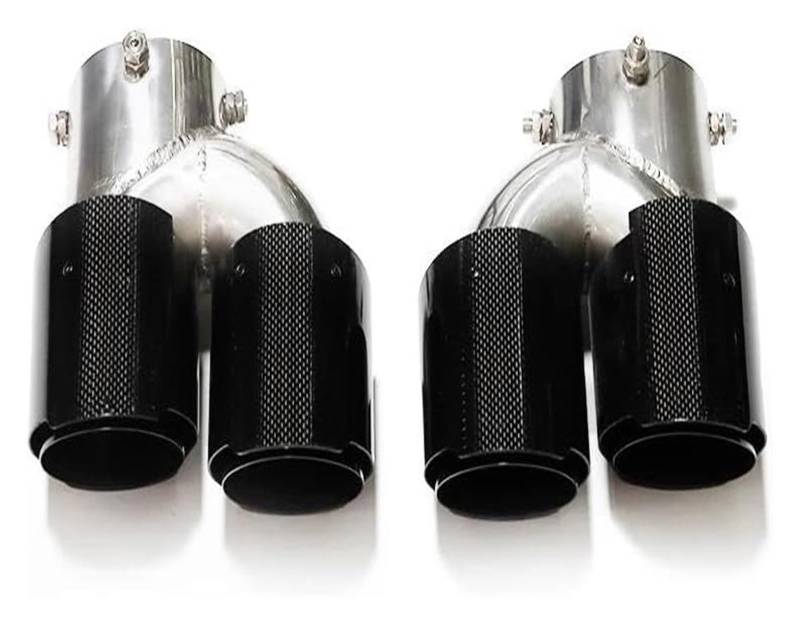 Auspuffspitzen Für B&MW G22 G23 G26 M440i 2021 2022 2023 Dual-Auspuffrohr Schalldämpferspitze Abgasanlage Düse Endrohr Auto Quad-Auspuffspitze(Carbon Fiber B) von TAFASVCVMK