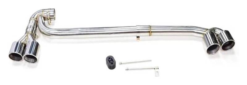 Auspuffspitzen Für F25 X3 F26 X4 Schalldämpfer Quad-Auspuffspitzen Einzelnes Inneres Endrohr Auspuffanlage Düse Auto-Endrohre Auspuffspitze(Schwarz) von TAFASVCVMK