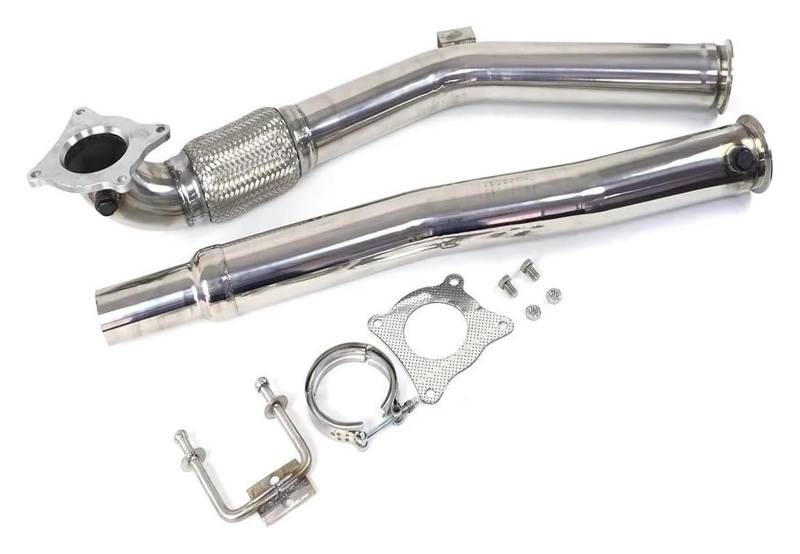 Auspuffspitzen Für VW Für G&olf MK5 MK6 Für GTI Für J&etta 2,0 T Für TSI 63mm Bis 76mm Auspuff Endrohr Auto Fallrohr 2,5 Zoll-3 Zoll Unten Rohr von TAFASVCVMK