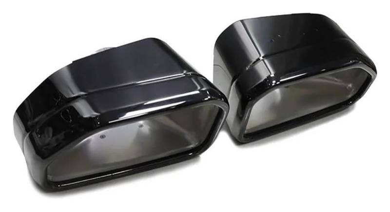 Auspuffspitzen Für X3 G01 X4 G02 30i 2022 X-Serie Auspuffrohr Schalldämpfer Spitzen Auspuffanlage Düse Auto Endrohre(Schwarz) von TAFASVCVMK