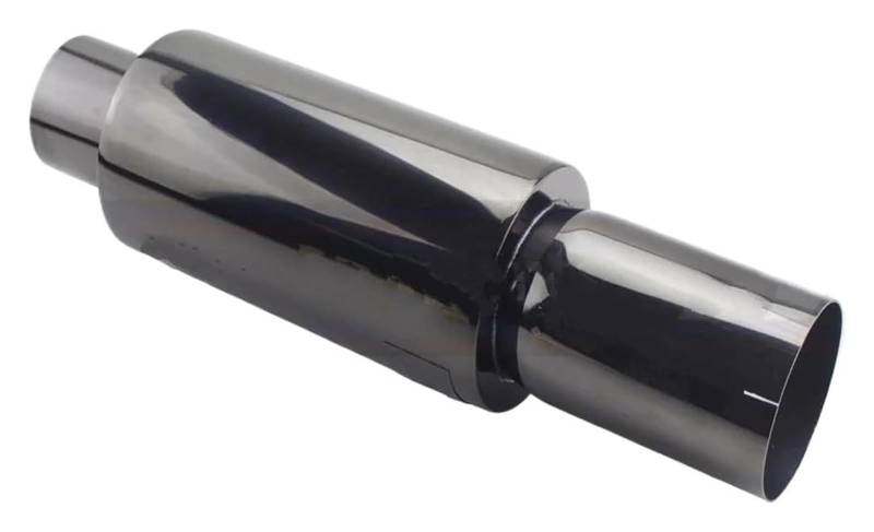 Auspuffspitzen Universelle Auto-Auspuffrohr-Schalldämpfer Heckauspuffsysteme Rennschalldämpfer 2"2,5" Bis 3" Auspuff-Endrohr(TITANIUM 51MM) von TAFASVCVMK