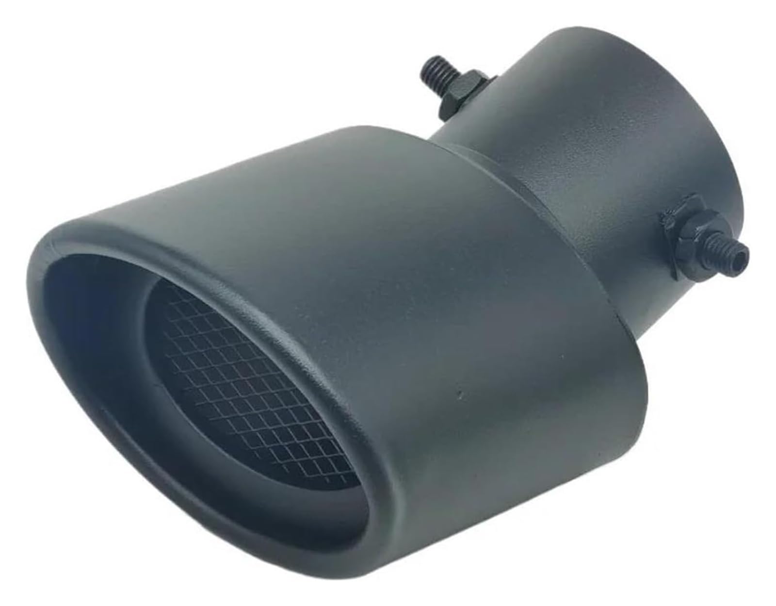 Auspuffspitzen Universelle Ersatzteile Für Auspuffanlagen Schalldämpfer Auto-Auspuffspitze Auto-Schalldämpfer Endrohr Auspuff-Endrohr(63mm Mesh Curved) von TAFASVCVMK