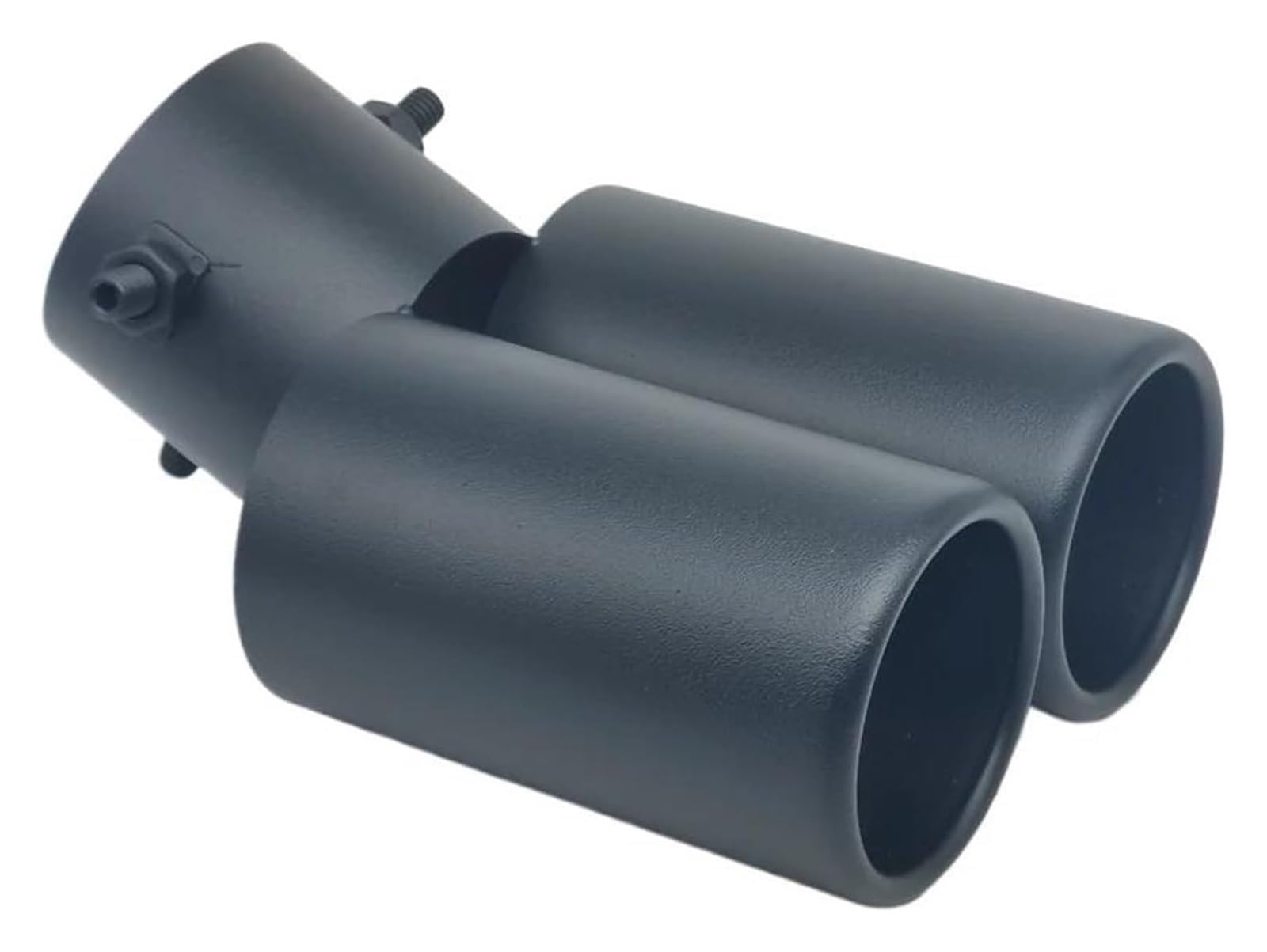 Auspuffspitzen Universelle Ersatzteile Für Auspuffanlagen Schalldämpfer Auto-Auspuffspitze Auto-Schalldämpfer Endrohr Auspuff-Endrohr(63mm dual Curved) von TAFASVCVMK