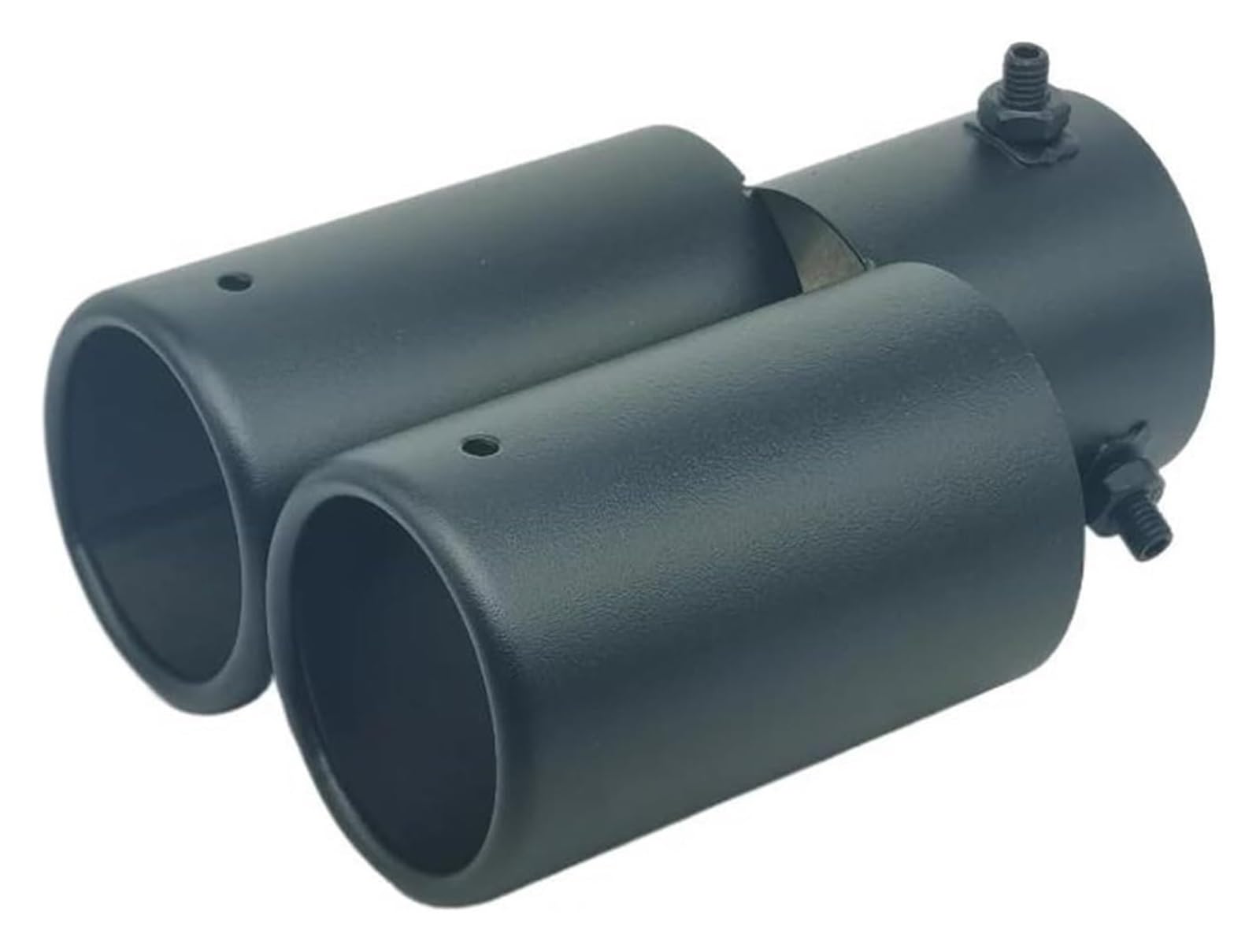 Auspuffspitzen Universelle Ersatzteile Für Auspuffanlagen Schalldämpfer Auto-Auspuffspitze Auto-Schalldämpfer Endrohr Auspuff-Endrohr(63mm dual Straight) von TAFASVCVMK
