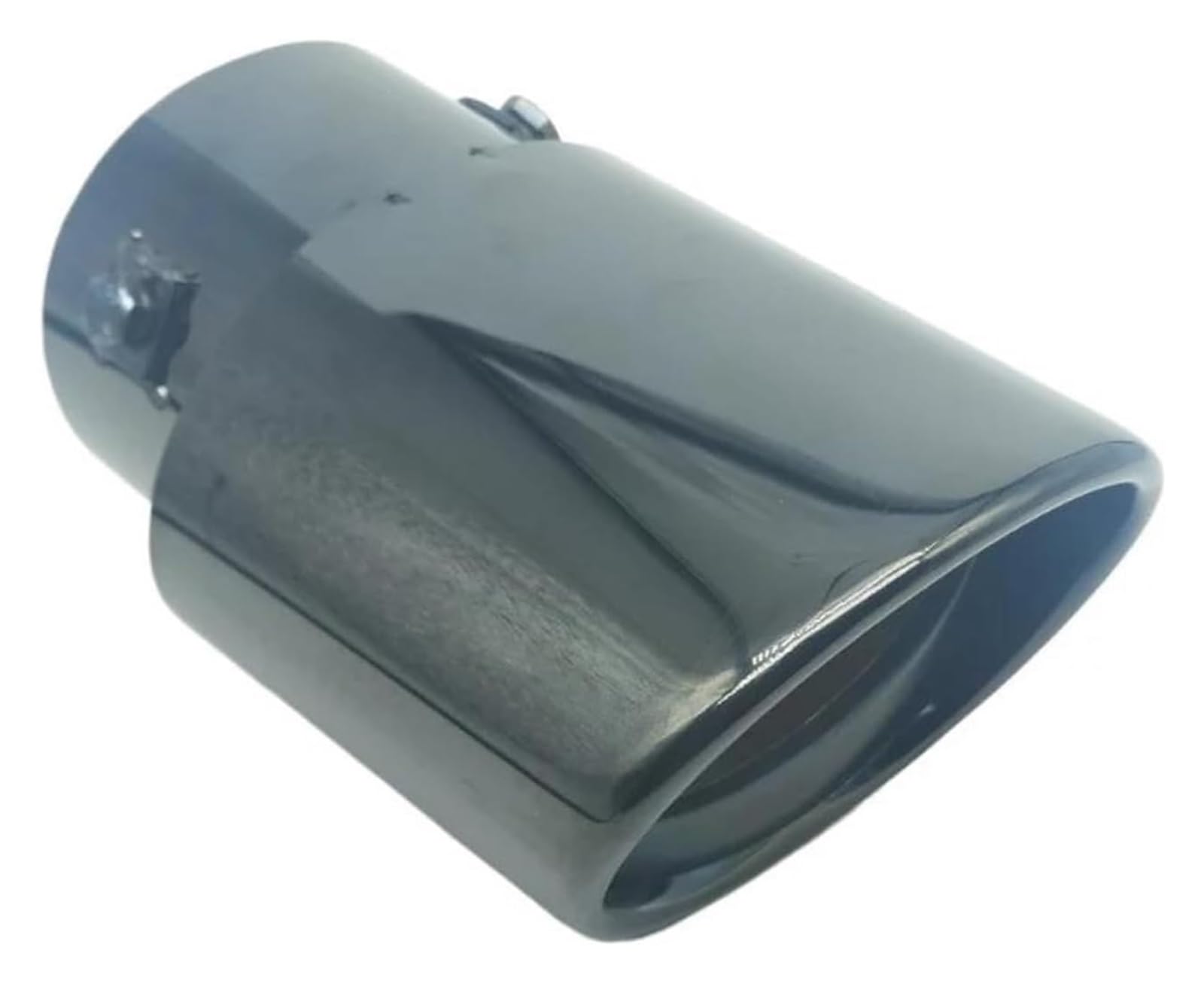 Auspuffspitzen Universelle Ersatzteile Für Auspuffanlagen Schalldämpfer Auto-Auspuffspitze Auto-Schalldämpfer Endrohr Auspuff-Endrohr(75mm Titanium Black) von TAFASVCVMK