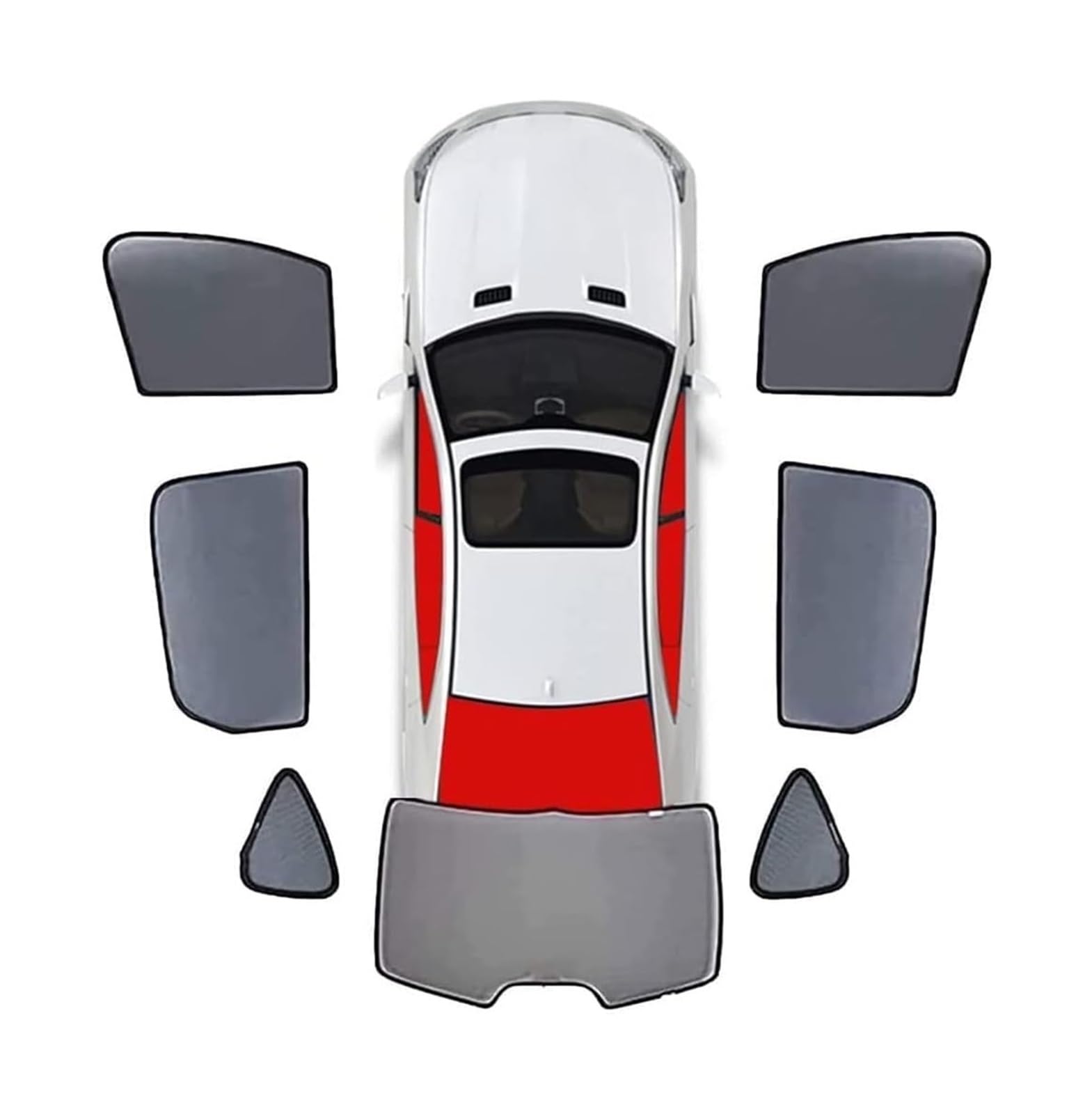 Autofenster Innen Shade Für Kia Für Sportage IV 2016-2018 Vollständige Abdeckung Sonnenschutz Auto Seitenfenster Sonne Vorne Hinten UV-Strahlen Sichtschutz 7-teilig-ganzauto(7pcs-wholecar) von TAFASVCVMK