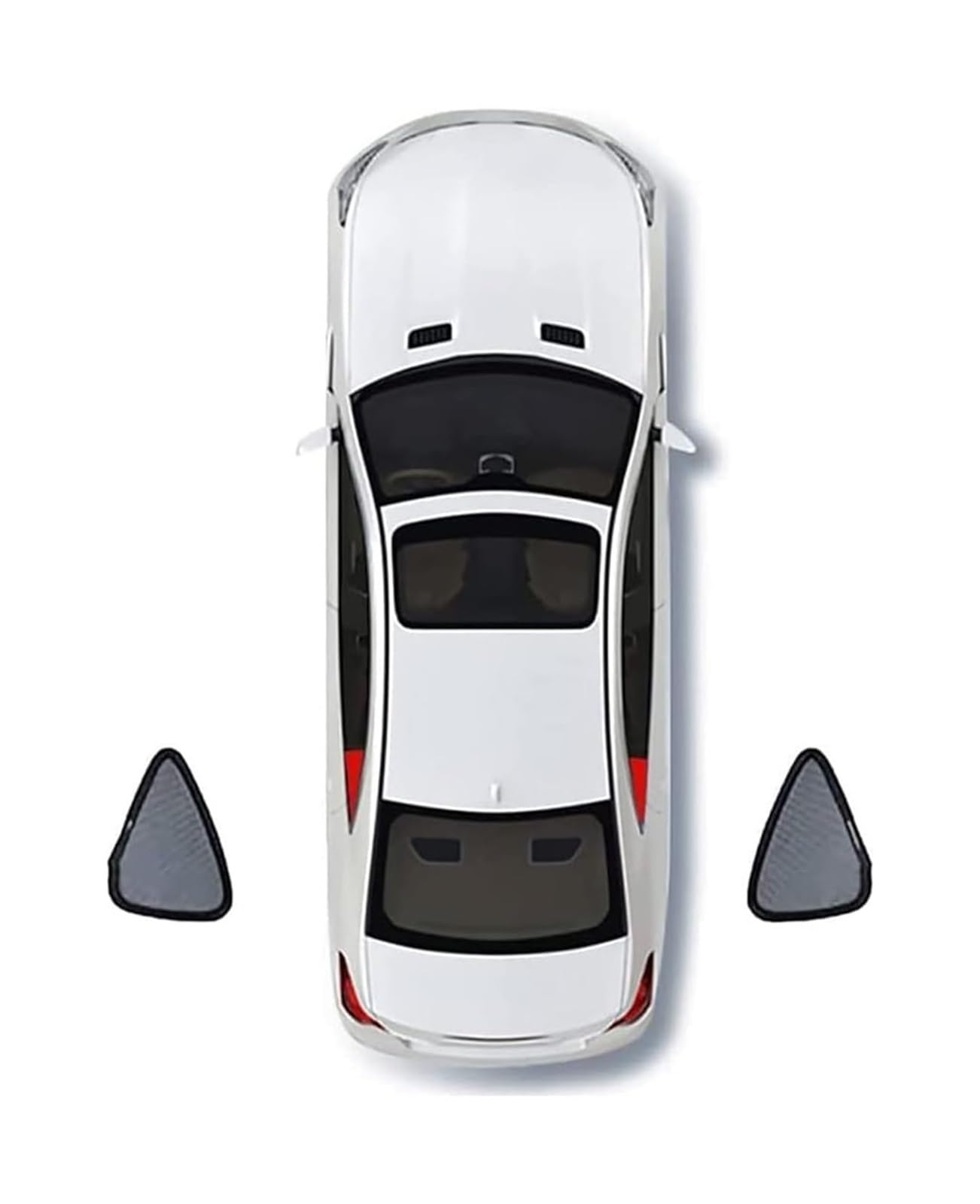 Autofenster Innen Shade Für L&EXUS LM I 2020-2023 Vollständige Abdeckung Sonnenschutz Auto Seitenfenster Vorne Hinten UV Strahlen Privatsphäre Schutz 4Pcs Türen(2pcs Triangular) von TAFASVCVMK