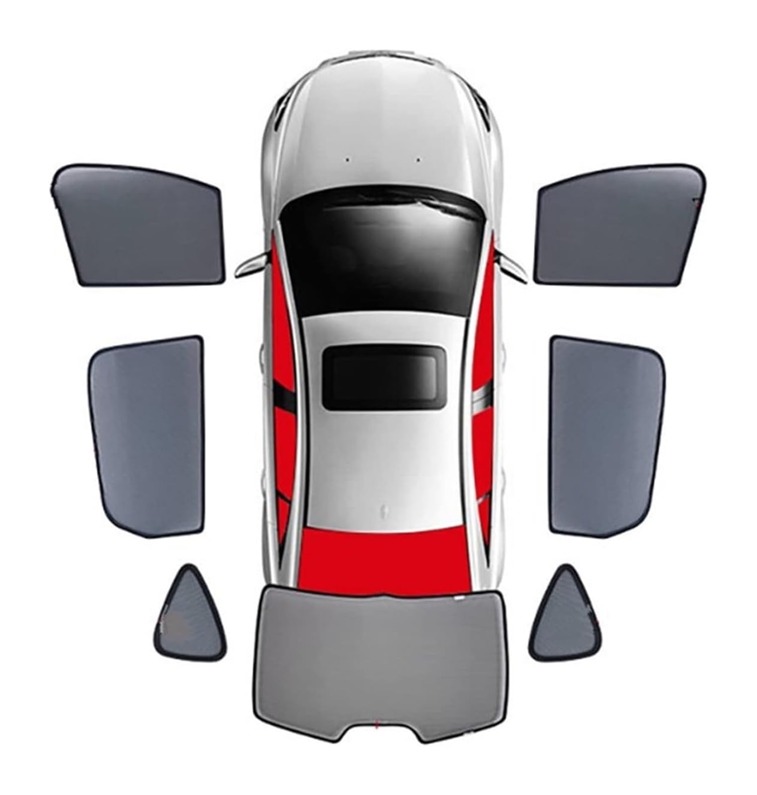 Autofenster Innen Shade Für M&ITSUBISHI Für Outlander 2013-2020 Sonnenblende Auto Sonnenschutz Frontscheibe Rückseite Seitenfenster Magnetischer Schatten Autofenster Innen Shade Für M&ITSUBISHI Für Outlander 2013-2020 Sonnenblende Auto Sonnenschutz Frontscheibe Rückseite Seitenfenster Magnetischer Schatten von TAFASVCVMK