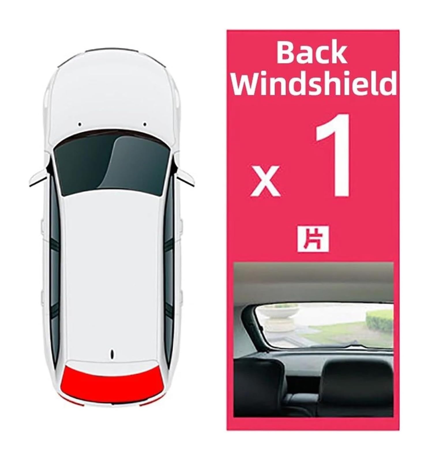 Autofenster Innen Shade Für T&oyota Für Estima Für Previa Für Tarago Seitenfenster Sonnenschutzvisier Magnetischer Auto-Sonnenschutz Vorne Hinten Windschutzscheibenschirme(2PCS Rear) von TAFASVCVMK