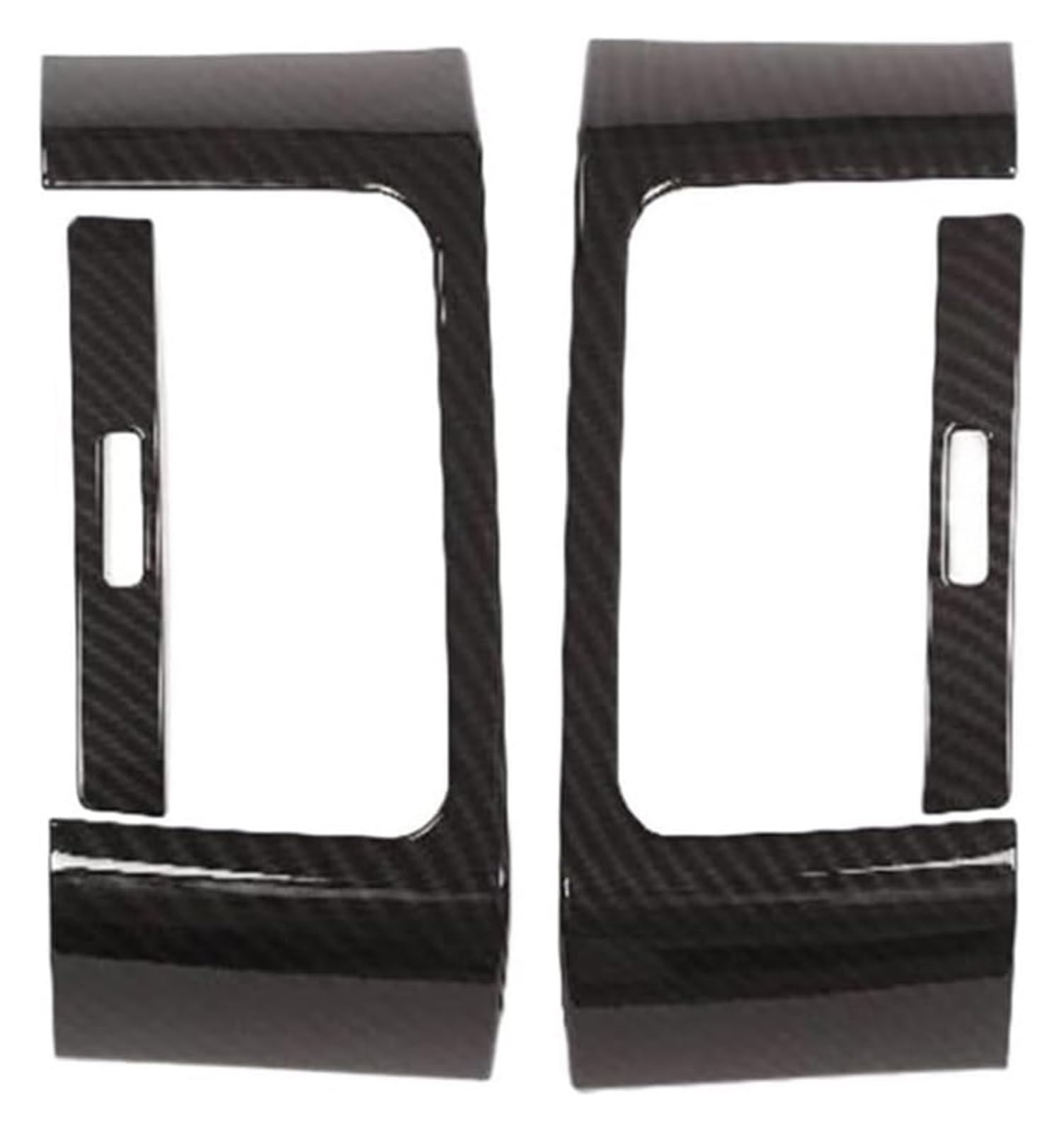 Autoinnenrahmen Für L&and R&over Für R&ange R&over Sport 2014-2018 Auto-Armaturenbrett Seitliche Luftauslassblende Rahmenverkleidung Schutzabdeckung(Carbon Fiber grain) von TAFASVCVMK