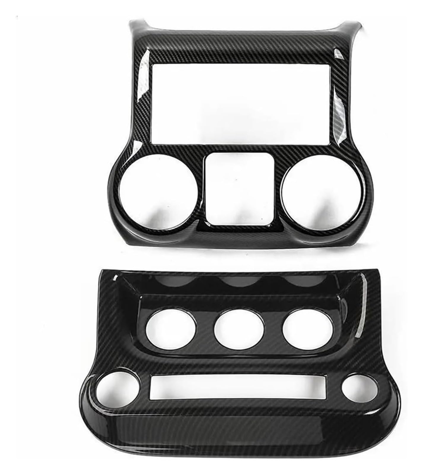 Autoinnenrahmen Für Wrangler JK 2011-2017 Mittelkonsole Klimaanlage Schalter Panel Dekoration Abdeckung Trim(Carbon Fiber Look A) von TAFASVCVMK