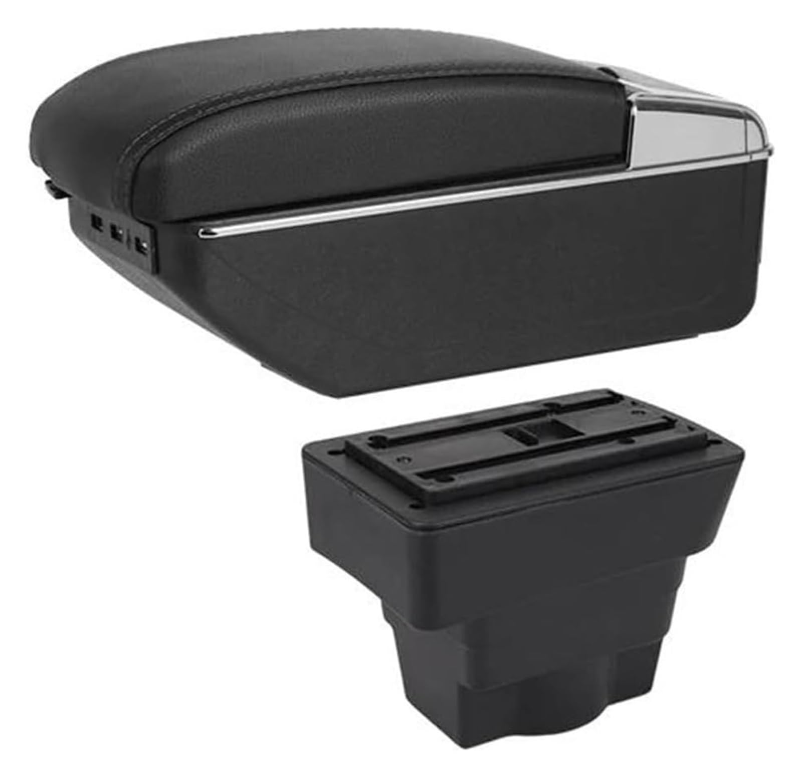 Mittelkonsole Aufbewahrungsbox Für Astra 2012 Armlehne Box Auto Center Armlehne Box Modifizierte Auto Teile Center Arm Rest Konsole(A-black black line) von TAFASVCVMK