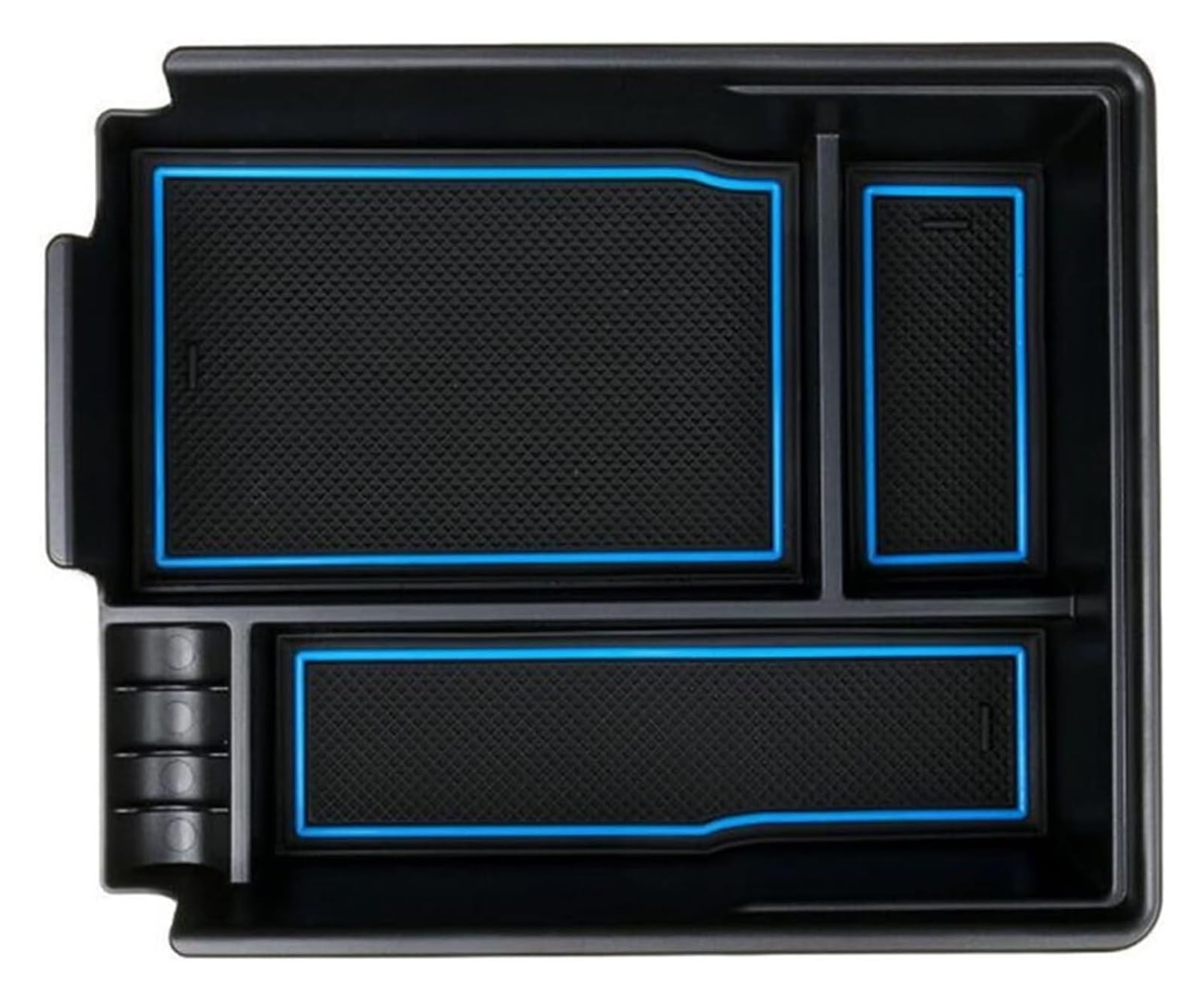 Mittelkonsole Aufbewahrungsbox Für Hyundai Für Palisade 2020 Auto Center Console Armlehne Storage Box Container Organizer Tray Tray Münzfach(2) von TAFASVCVMK