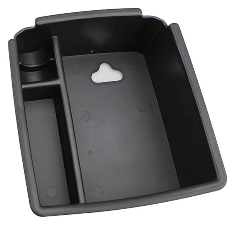 Mittelkonsole Aufbewahrungsbox Für Seat Für Tarraco 2019 2020 2021 Auto Mittelarmlehne Aufbewahrungsbox Organizer Fall Zubehör Tablett Münzbox(Without Rubber Pads) von TAFASVCVMK