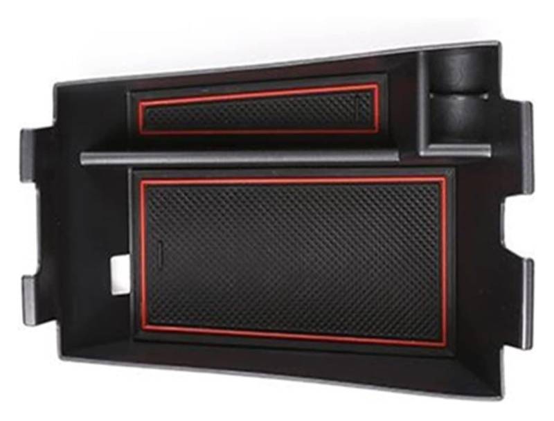 Mittelkonsole Aufbewahrungsbox Für X5 G05 X6 G06 X7 G07 2019-2022 Auto Armlehne Box Lagerung Box Kunststoff Zubehör Tablett Münze Box(6) von TAFASVCVMK