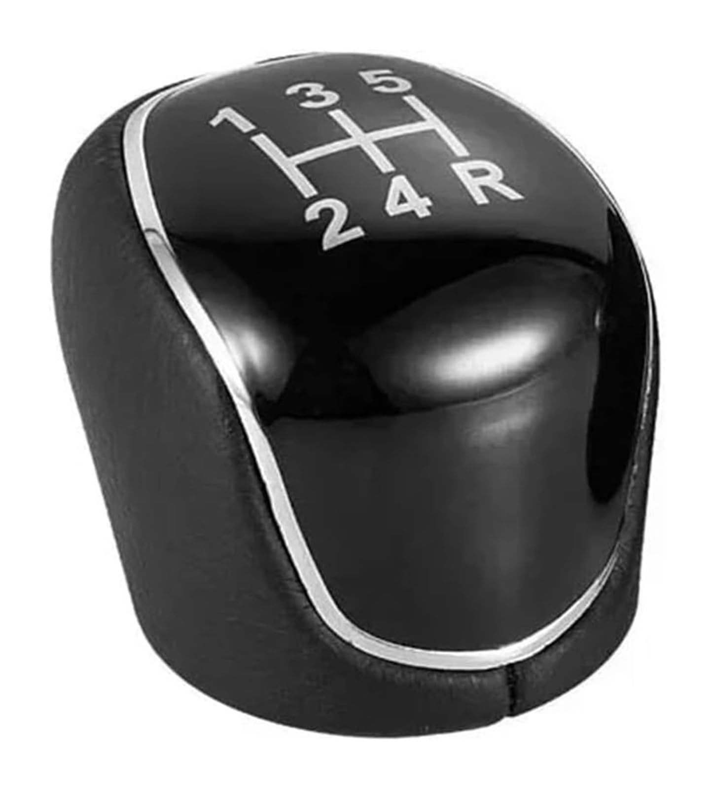 Schaltknauf Für Mondeo Für Mk4 IV 2007-2014 Auto Hand Speed ​​Ball Schaltknauf Gamasche Boot Abdeckung Kragenkappe(5 Speed Black Knob) von TAFASVCVMK