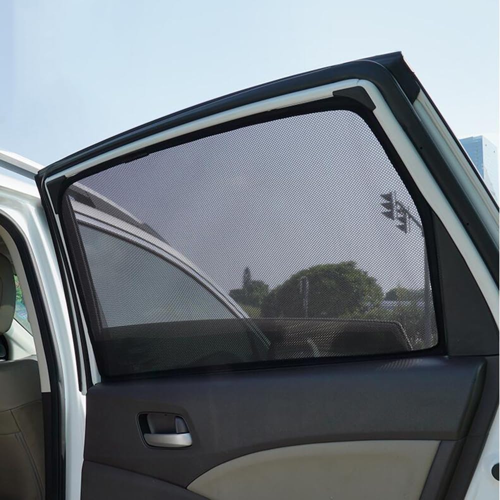 Auto Sonnenschutz Seitenscheiben für Audi A3 Sportback 8V 2013 2014 2015 2016-2020, Magnetisch Sonnenschutz Vorhang Wärmeisoliert Atmungsaktiv, Schützt Mitfahrer Und Kinder,2PCS Rear Side von TAKENE