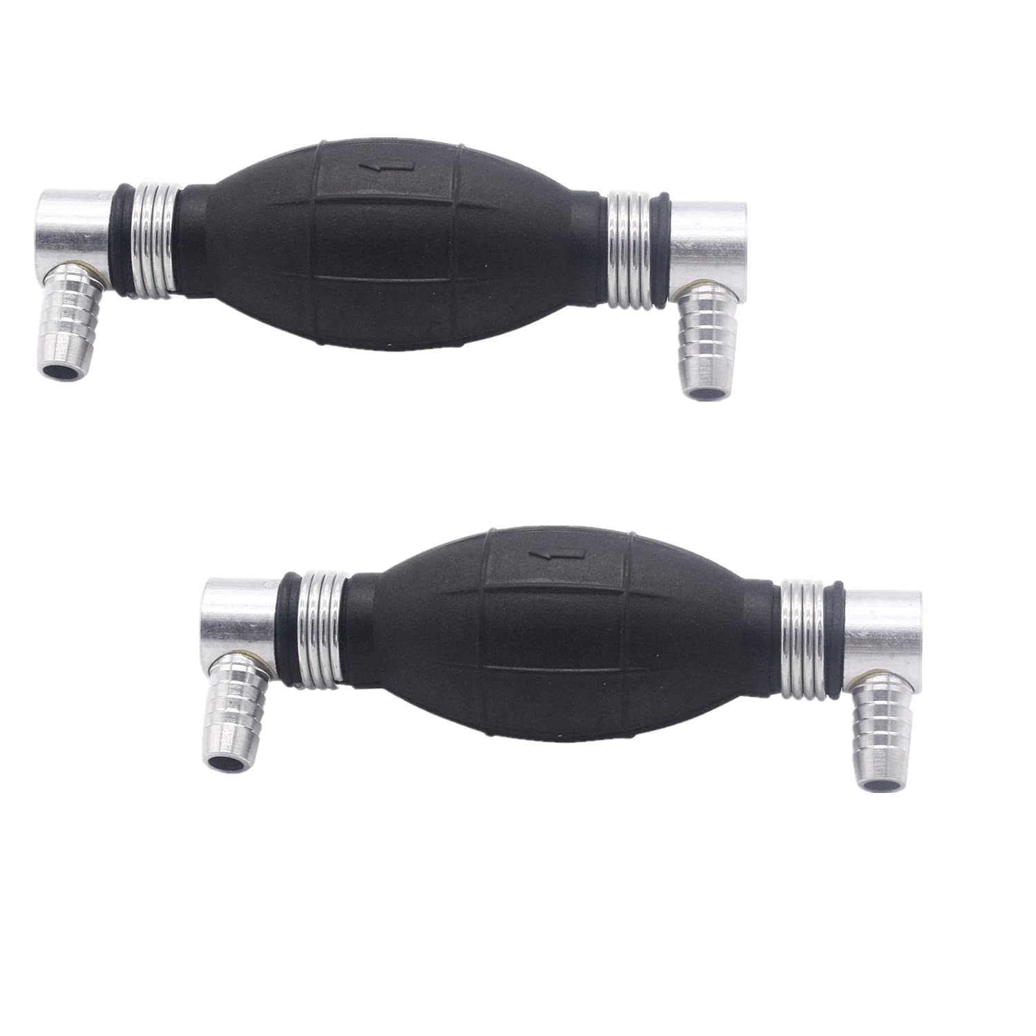 TAKPART 2 Stück 10mm Universal Handpumpe Umfüllpumpe Notpumpe Rechter Winkel Absaugpumpe Kraftstoffpumpe für Flüssigkeiten Benzin Diesel TAKPART 2 Stück 10mm Universal Handpumpe Umfüllpumpe Notpumpe Rechter Winkel Absaugpumpe Kraftstoffpumpe für Flüssigkeiten Benzin Diesel von TAKPART