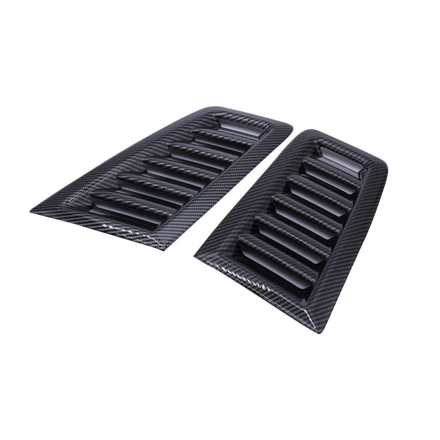 TAKPART 2 Stück Lufteinlass Schaufel Motorhauben-Vent-Scoop-Vent-Abdeckung Bonnet Vent Kohlenstoffeffekt für RS Focus MK2 TAKPART 2 Stück Lufteinlass Schaufel Motorhauben-Vent-Scoop-Vent-Abdeckung Bonnet Vent Kohlenstoffeffekt für RS Focus MK2 von TAKPART