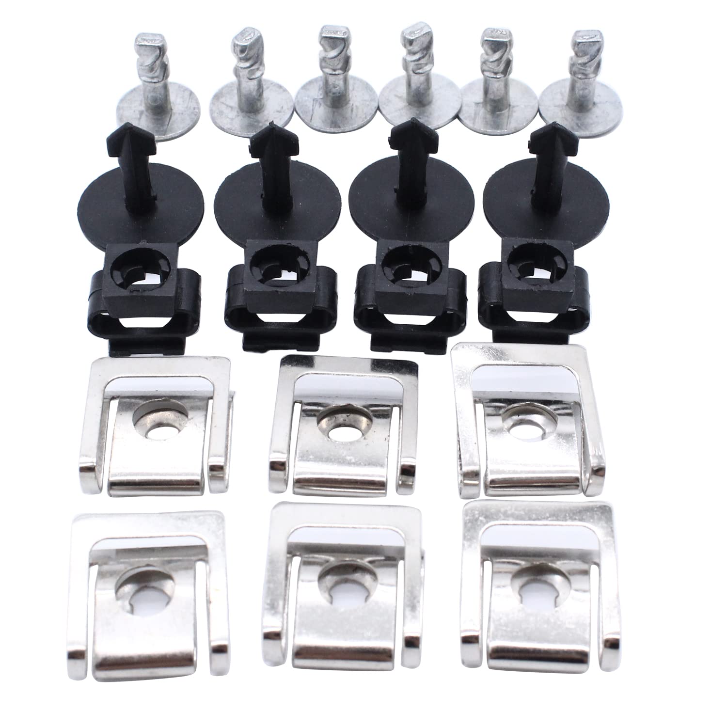 TAKPART 20Stk. 5-tlg.Unterboden Unterfahrschutz Motorunterbodenabdeckung Befestigung Clips Klammern Stoßstangen 4A0805121A 4A0805163 TAKPART 20Stk. 5-tlg.Unterboden Unterfahrschutz Motorunterbodenabdeckung Befestigung Clips Klammern Stoßstangen 4A0805121A 4A0805163 von TAKPART