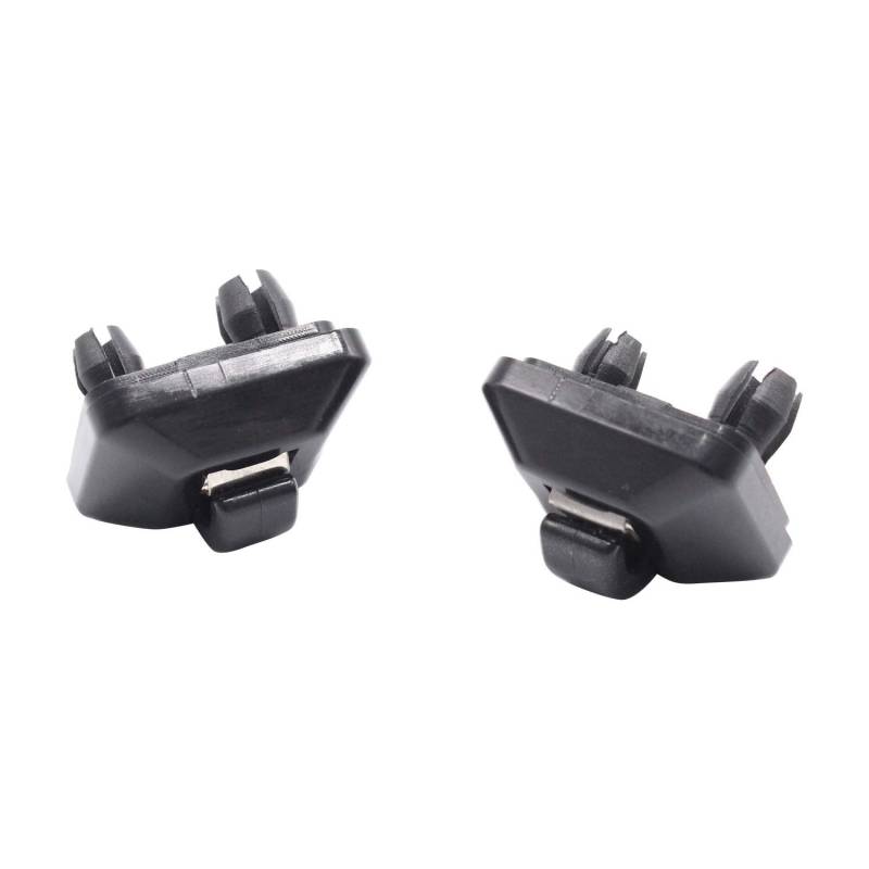 TAKPART 2X Schwarz Sonnenblende innen Clip Haken Halterung für A1 A3 A4 A5 Q3 Q5 8U0857562A 8E0857562A von TAKPART
