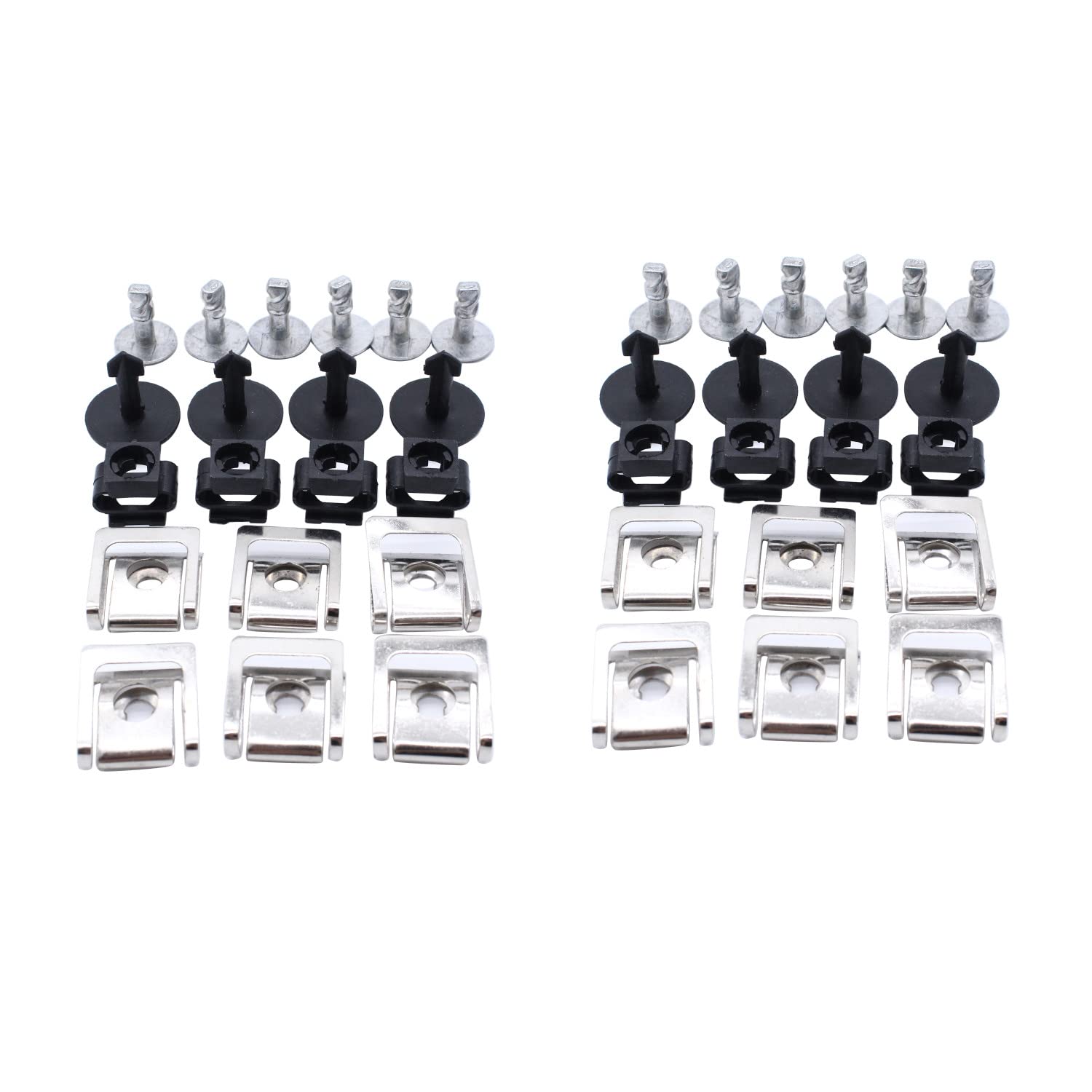 TAKPART 40Stk. 5-tlg.Unterboden Unterfahrschutz Motorunterbodenabdeckung Befestigung Clips Klammern Stoßstangen 4A0805121A 4A0805163 TAKPART 40Stk. 5-tlg.Unterboden Unterfahrschutz Motorunterbodenabdeckung Befestigung Clips Klammern Stoßstangen 4A0805121A 4A0805163 von TAKPART