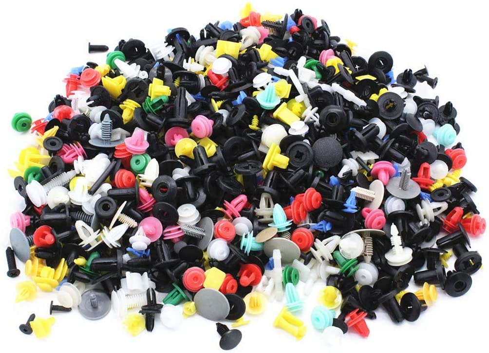 TAKPART 500x Universal Auto Befestigung Clips Türverkleidung Klammern Stoßstangen Befestigungclips Lösewerkzeug TAKPART 500x Universal Auto Befestigung Clips Türverkleidung Klammern Stoßstangen Befestigungclips Lösewerkzeug von TAKPART