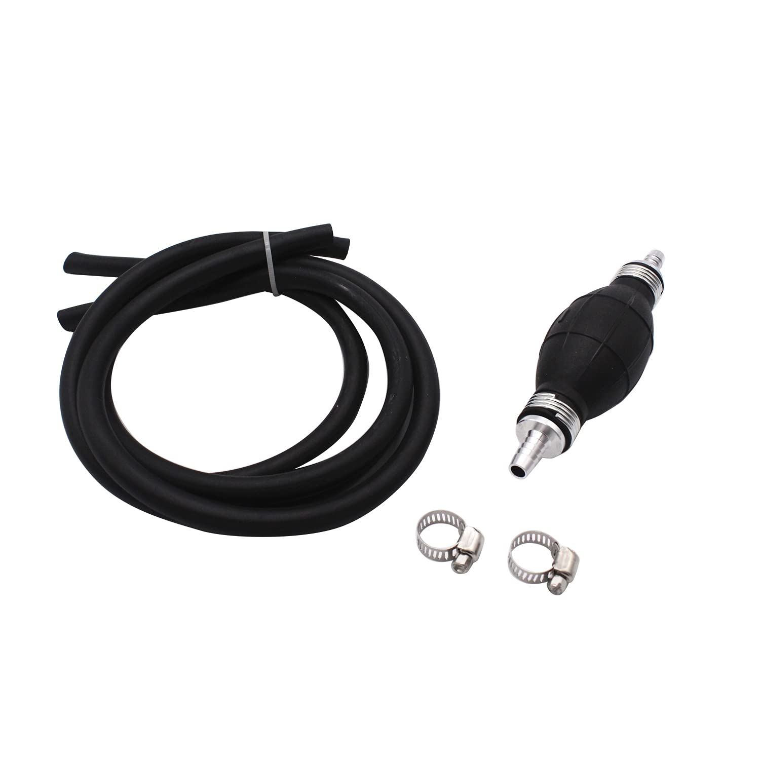 TAKPART 6mm Universal Handpumpe Umfüllpumpe Notpumpe Absaugpumpe Kraftstoffpumpe für Flüssigkeiten Benzin Diesel TAKPART 6mm Universal Handpumpe Umfüllpumpe Notpumpe Absaugpumpe Kraftstoffpumpe für Flüssigkeiten Benzin Diesel von TAKPART