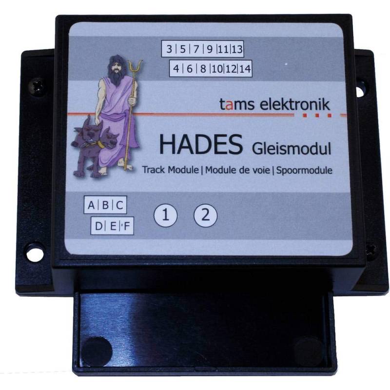 TAMS Elektronik 51-04158-01-C Gehäuse Zubehör für Hades - Gleismodul von TAMS Elektronik