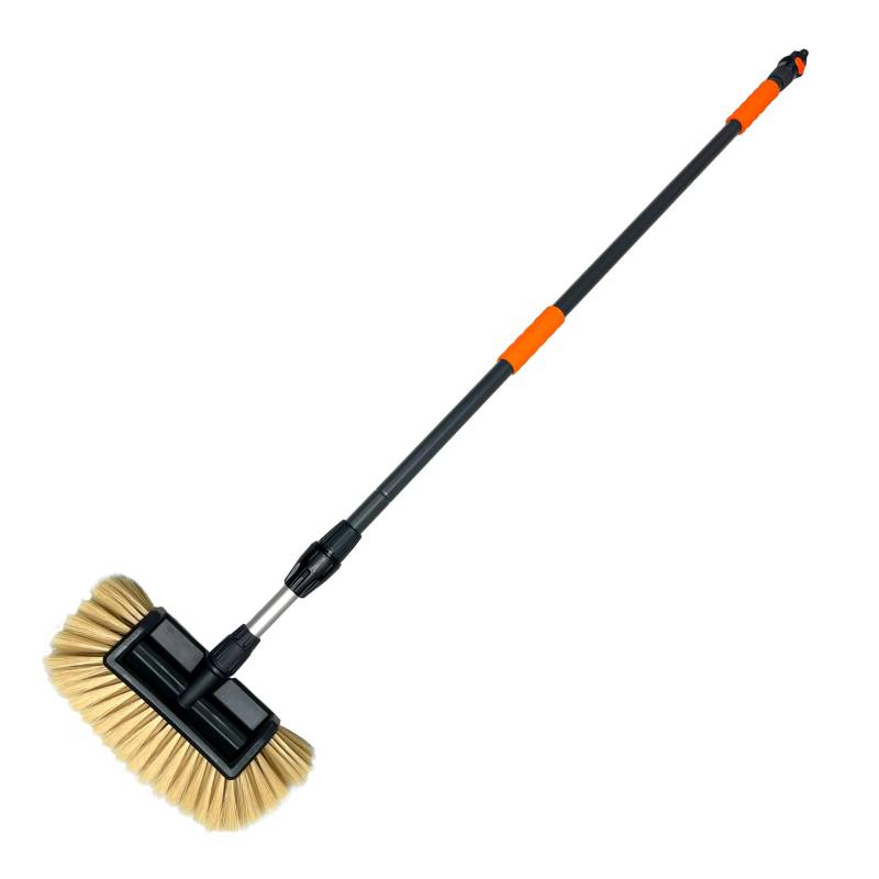 TAMS® Teleskop Waschbürste mit Soft-Ventil 4-Fach 130-250 cm von TAMS