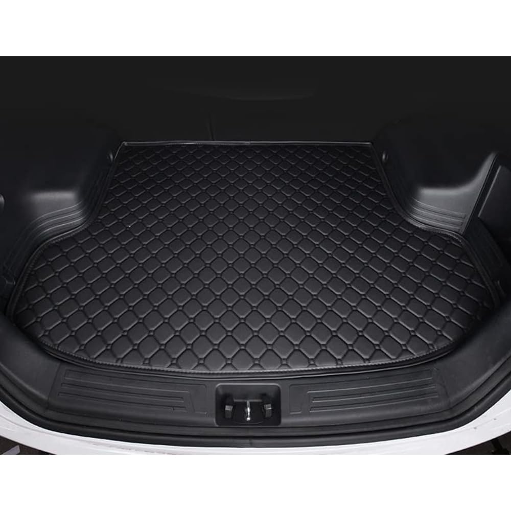 Auto Kofferraummatte für Porsche Cayenne E-Hybrid 2015-2023, Kofferraumwanne Antirutschmatte Wasserabweisend Kratzfest Kofferraumschutz Zubehör,A von TAMYID