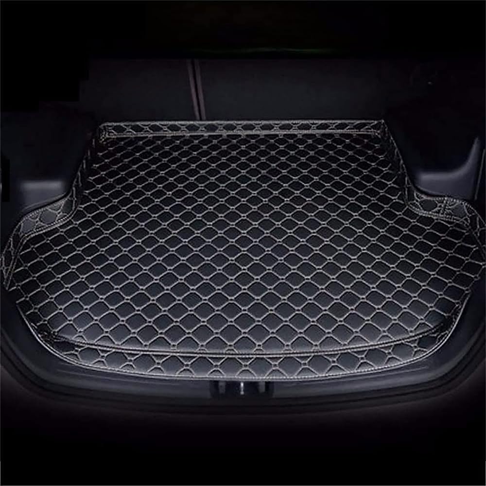 Auto Kofferraummatte für Porsche Cayenne E-Hybrid 2015-2023, Kofferraumwanne Antirutschmatte Wasserabweisend Kratzfest Kofferraumschutz Zubehör,G von TAMYID