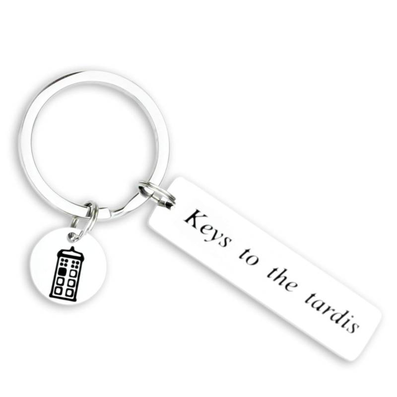 TANGDI Kivosliviz Dr Who Gifts Doctor Who Schlüsselanhänger Doctor Who Schlüsselanhänger Doctor Who Schmuck Dr Who Merchandise von TANGDI